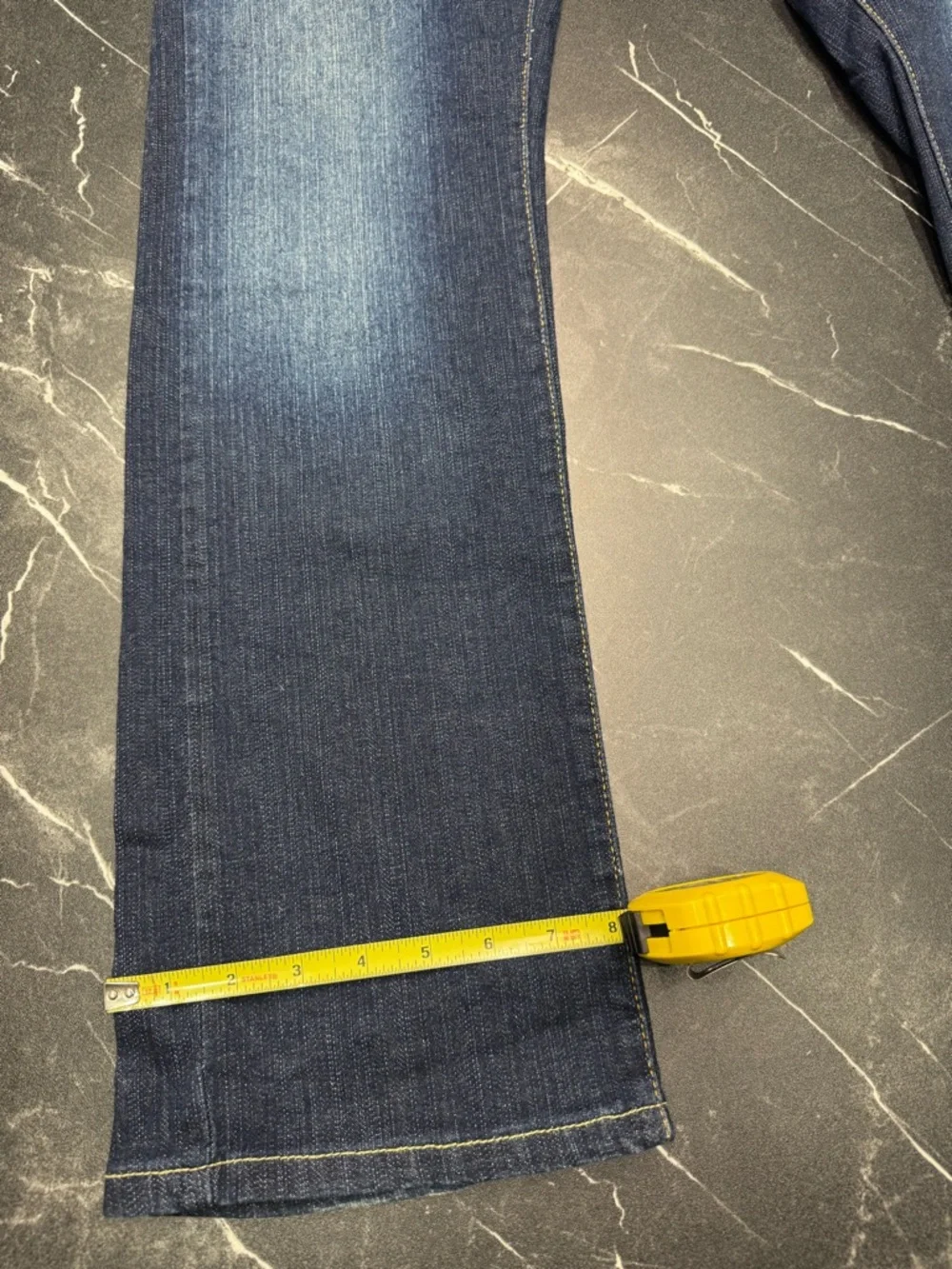 Levi’s Y2K Low Rise Bootcut Jeans Women's 11 Dark Wash Faded Denim Retro